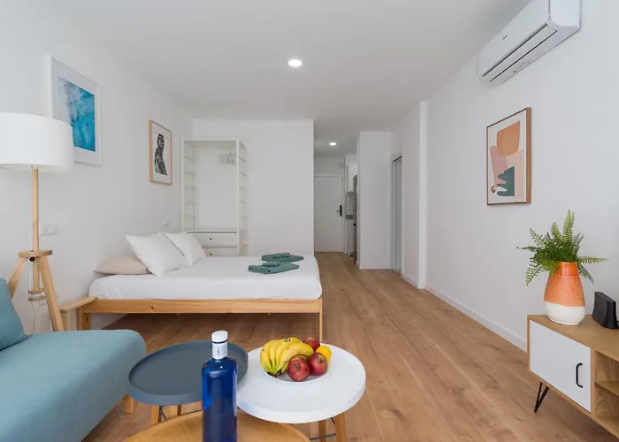 Apartamento Homeforguest Estudio Brisa Canteras Con Terraza Las Palmas de Gran Canaria